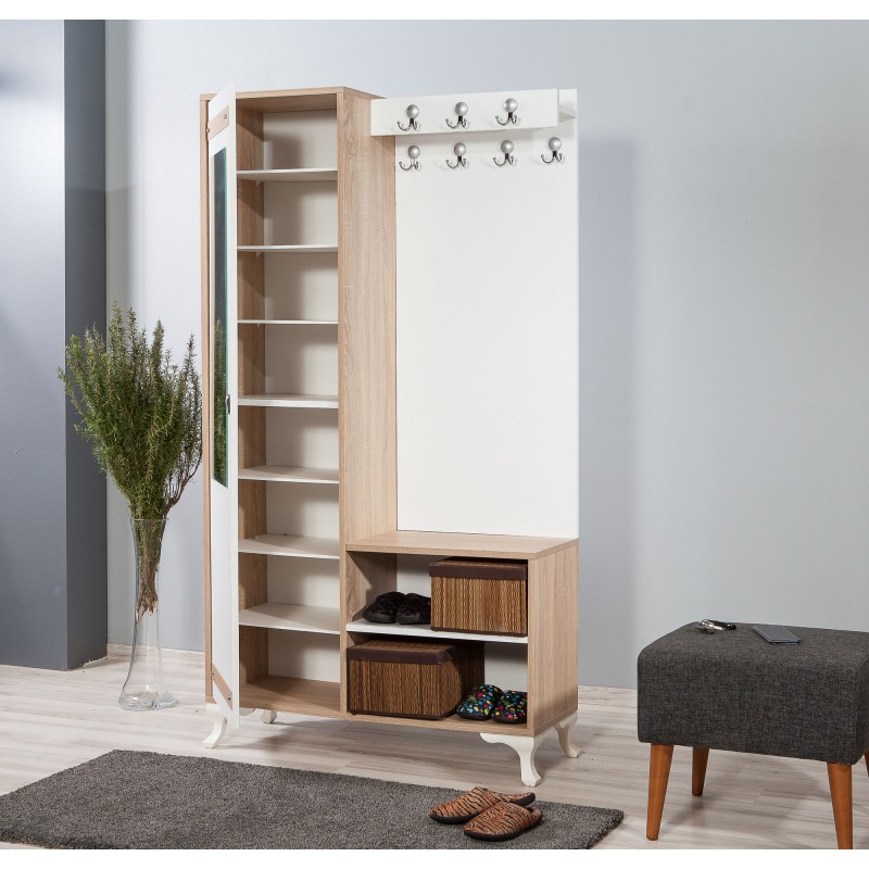 Hall Stand İnci-200 Sonoma Oak