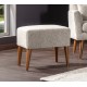Atelier del Sofa Tuffet Zeni Puf - Cream Cream