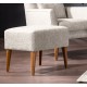 Atelier del Sofa Tuffet Zeni Puf - Cream Cream
