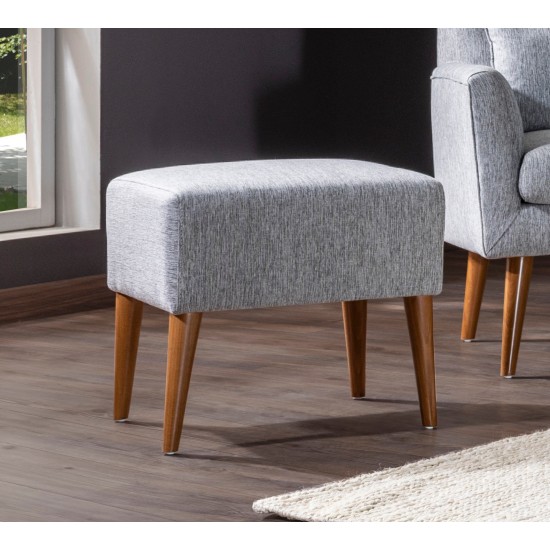 Tuffet Zeni Puf - Grey Grey Atelier del Sofa Tuffet Zeni Puf - Grey Grey