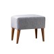 Tuffet Zeni Puf - Grey Grey Atelier del Sofa Tuffet Zeni Puf - Grey Grey