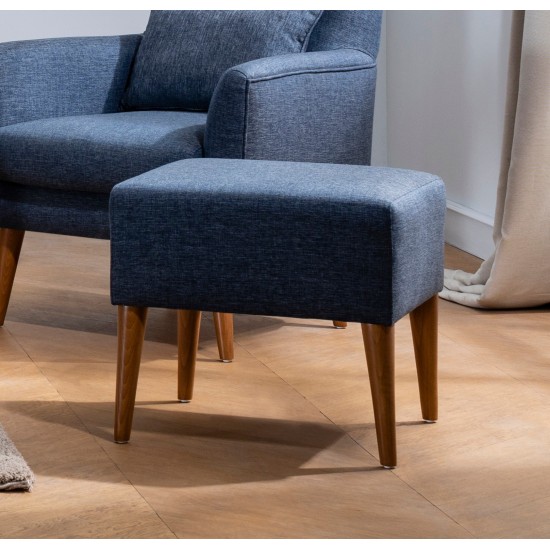 Tuffet Zeni Puf - Dark Blue Dark Blue Atelier del Sofa Tuffet Zeni Puf - Dark Blue Dark Blue