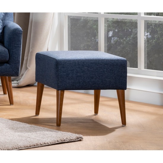 Tuffet Zeni Puf - Dark Blue Dark Blue Atelier del Sofa Tuffet Zeni Puf - Dark Blue Dark Blue