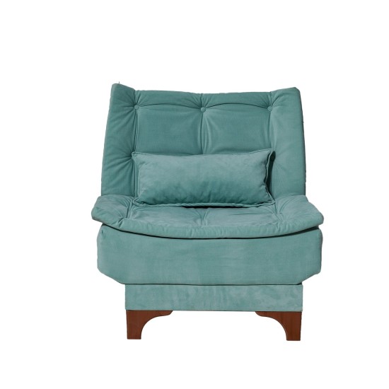 Atelier del Sofa Wing Chair Kelebek Berjer - Sea Green Sea Green