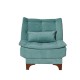 Atelier del Sofa Wing Chair Kelebek Berjer - Sea Green Sea Green