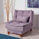 Wing Chair Kelebek Berjer - Grey Grey Wing Chair Kelebek Berjer - Grey Grey