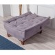 Wing Chair Kelebek Berjer - Grey Grey Wing Chair Kelebek Berjer - Grey Grey