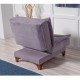 Wing Chair Kelebek Berjer - Grey Grey Wing Chair Kelebek Berjer - Grey Grey