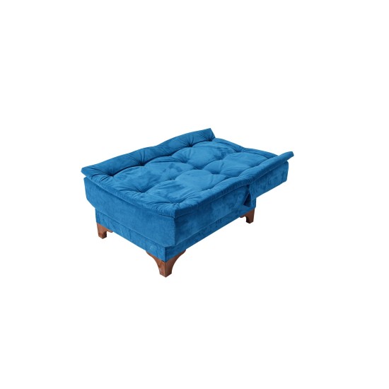 Wing Chair Kelebek Berjer - Dark Blue Dark Blue