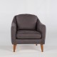 Wing Chair Soli Berjer - Anthracite Anthracite Wing Chair Soli Berjer - Anthracite Anthracite