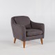 Wing Chair Soli Berjer - Anthracite Anthracite Wing Chair Soli Berjer - Anthracite Anthracite