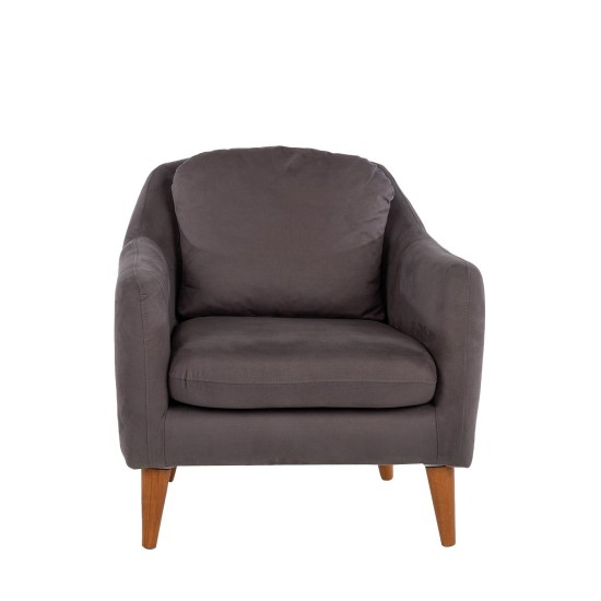 Wing Chair Soli Berjer - Anthracite Anthracite Wing Chair Soli Berjer - Anthracite Anthracite