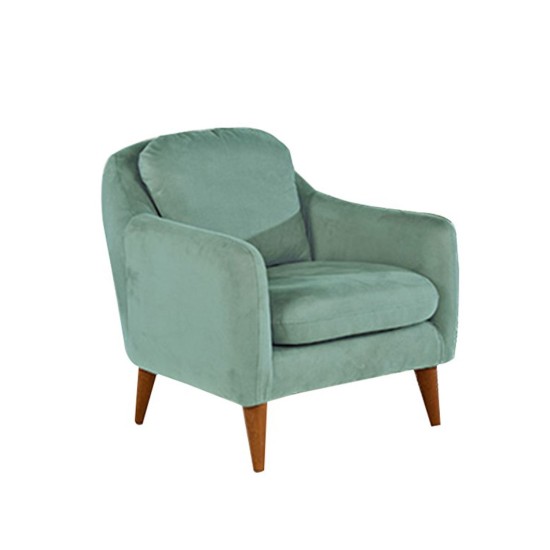 Wing Chair Soli Berjer - Sea Green Sea Green Atelier del Sofa Wing Chair Soli Berjer - Sea Green Sea Green