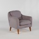 Wing Chair Soli Berjer - Grey Grey Atelier del Sofa Wing Chair Soli Berjer - Grey Grey