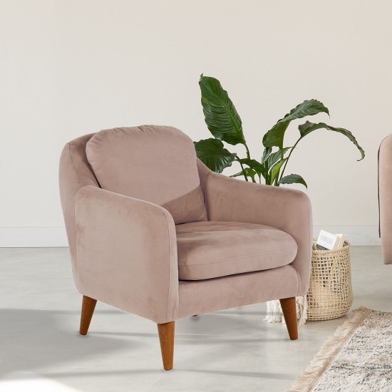 Wing Chair Soli Berjer - Rock Rock Atelier del Sofa Wing Chair Soli Berjer - Rock Rock