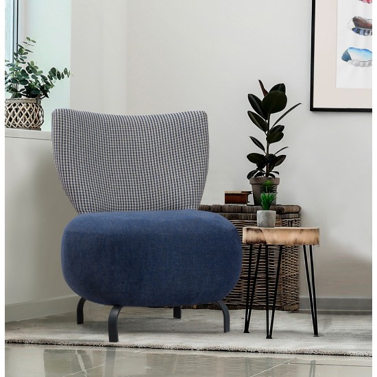 Wing Chair Loly - Dark Blue Dark Blue Wing Chair Loly - Dark Blue Dark Blue