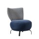 Wing Chair Loly - Dark Blue Dark Blue Wing Chair Loly - Dark Blue Dark Blue