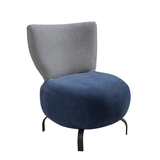 Wing Chair Loly - Dark Blue Dark Blue Wing Chair Loly - Dark Blue Dark Blue