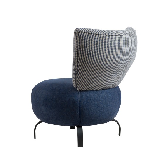 Wing Chair Loly - Dark Blue Dark Blue Wing Chair Loly - Dark Blue Dark Blue