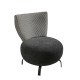 Wing Chair Loly - Anthracite Anthracite Wing Chair Loly - Anthracite Anthracite
