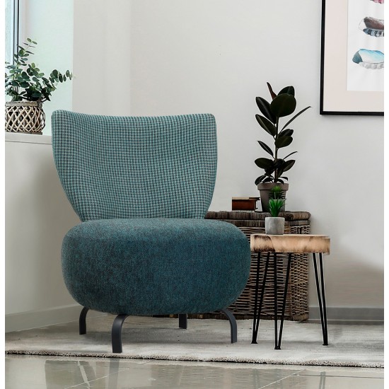 Wing Chair Loly - Turquoise Turquoise Wing Chair Loly - Turquoise Turquoise