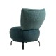 Wing Chair Loly - Turquoise Turquoise Wing Chair Loly - Turquoise Turquoise