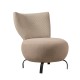 Wing Chair Set Loly Set - Cream Cream