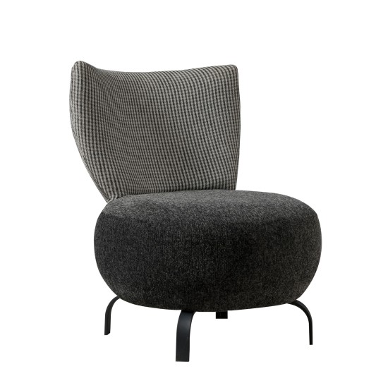 Wing Chair Set Loly Set - Anthracite Anthracite