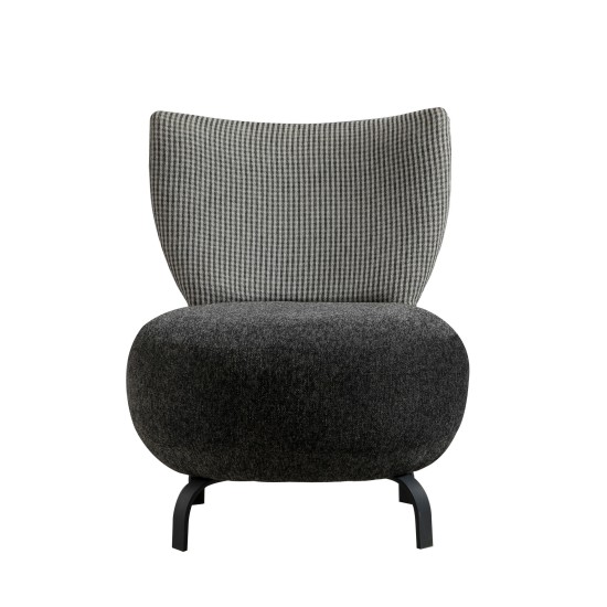 Wing Chair Set Loly Set - Anthracite Anthracite