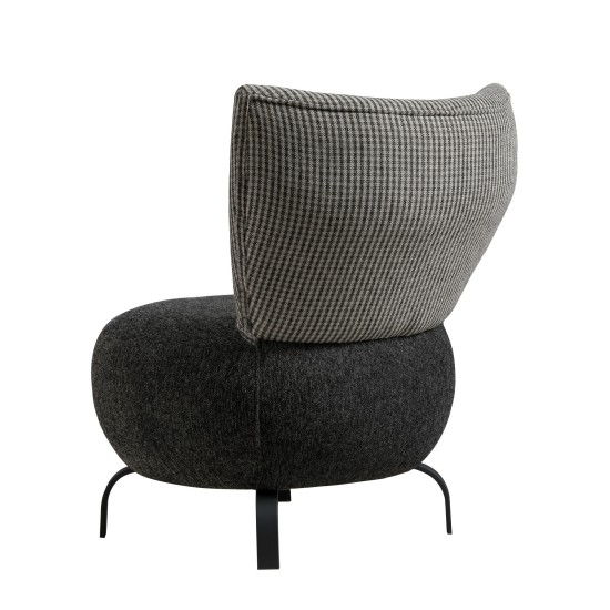 Wing Chair Set Loly Set - Anthracite Anthracite