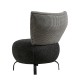 Wing Chair Set Loly Set - Anthracite Anthracite