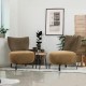 Wing Chair Set Loly Set - Mustard Mustard