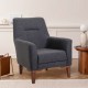 Wing Chair Liones 28 - Anthracite Anthracite Wing Chair Liones 28 - Anthracite Anthracite