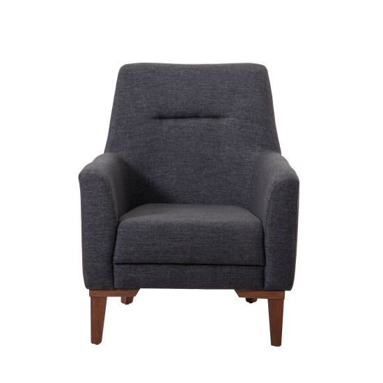 Wing Chair Liones 28 - Anthracite Anthracite Wing Chair Liones 28 - Anthracite Anthracite