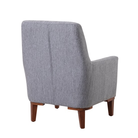 Wing Chair Liones 29 - Grey Grey Wing Chair Liones 29 - Grey Grey