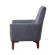 Wing Chair Liones 30 - Dark Grey Dark Grey Wing Chair Liones 30 - Dark Grey Dark Grey