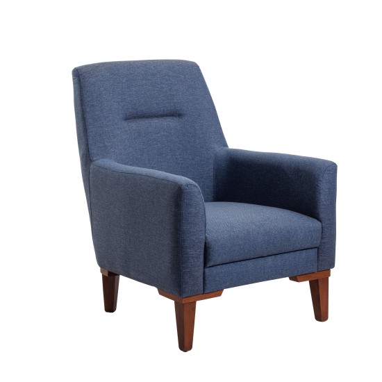Wing Chair Liones 27 - Dark Blue Dark Blue Wing Chair Liones 27 - Dark Blue Dark Blue