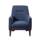 Wing Chair Liones 27 - Dark Blue Dark Blue Wing Chair Liones 27 - Dark Blue Dark Blue