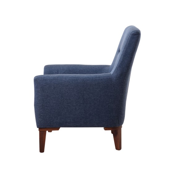 Wing Chair Liones 27 - Dark Blue Dark Blue Wing Chair Liones 27 - Dark Blue Dark Blue