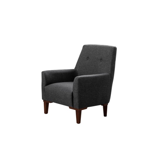 Wing Chair Vina - Anthracite, Walnut Anthracite
Walnut