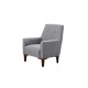 Wing Chair Vina - Grey, Walnut Grey
Walnut