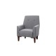Wing Chair Vina - Grey, Walnut Grey
Walnut