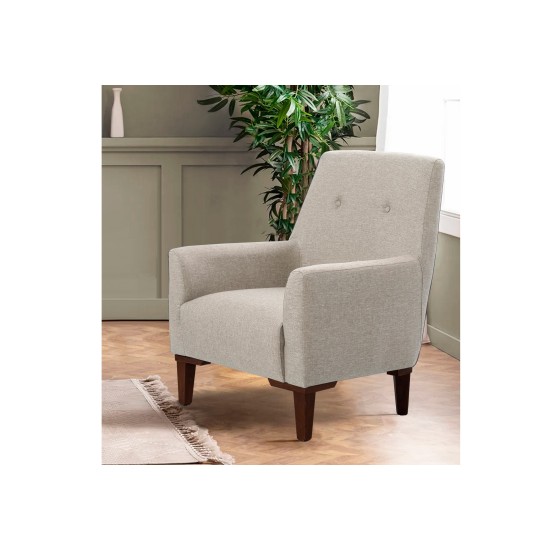 Wing Chair Vina - Cream, Walnut Cream
Walnut Wing Chair Vina - Cream, Walnut Cream
Walnut