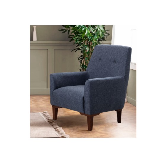 Wing Chair Vina - Dark, Walnut Dark Blue
Walnut Wing Chair Vina - Dark, Walnut Dark Blue
Walnut