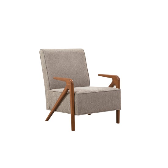 Wing Chair Larus Wood Berjer - Walnut, Grey Walnut
Grey Wing Chair Larus Wood Berjer - Walnut, Grey Walnut
Grey