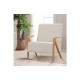 Wing Chair Larus Wood Berjer - Oak, Cream Oak
Cream Wing Chair Larus Wood Berjer - Oak, Cream Oak
Cream