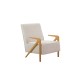 Wing Chair Larus Wood Berjer - Oak, Cream Oak
Cream Wing Chair Larus Wood Berjer - Oak, Cream Oak
Cream