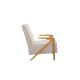Wing Chair Larus Wood Berjer - Oak, Cream Oak
Cream Wing Chair Larus Wood Berjer - Oak, Cream Oak
Cream