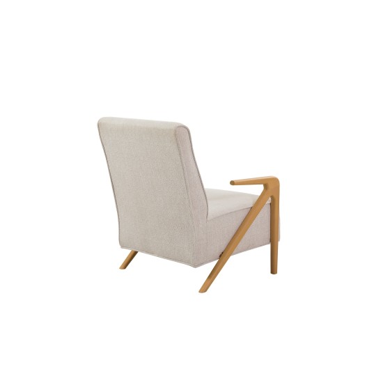 Wing Chair Larus Wood Berjer - Oak, Cream Oak
Cream Wing Chair Larus Wood Berjer - Oak, Cream Oak
Cream