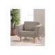 Wing Chair Larus Berjer - Oak, Grey Oak
Grey